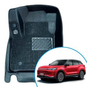 Alfombras termoformadas 3D para BAIC X55 II. Protección contra agua, barro y polvo, con ajuste perfecto, cobertura completa y excelente terminación.