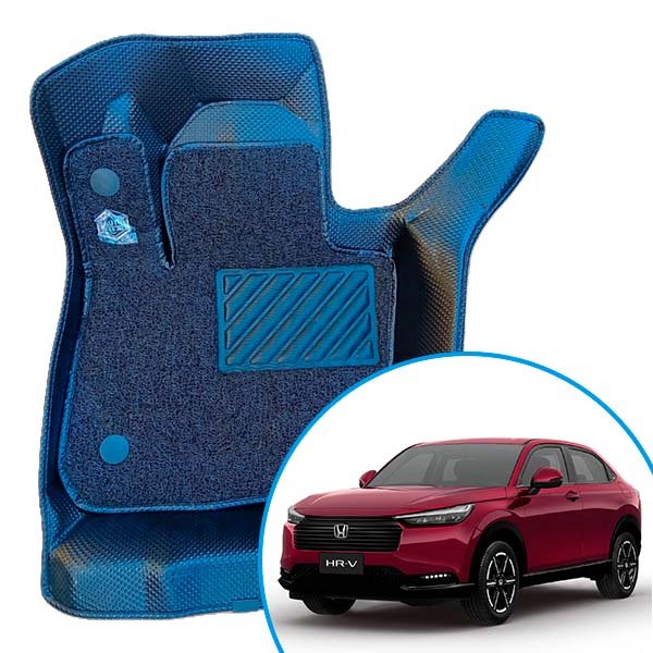 Alfombras termoformadas 3D para Honda HR-V G2. Protección contra agua, barro y polvo, con ajuste perfecto, cobertura completa y excelente terminación.