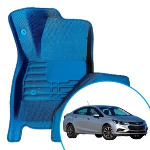 Alfombras termoformadas 3D para Chevrolet Cruze. Protección contra agua, barro y polvo, con ajuste perfecto, cobertura completa y excelente terminación.