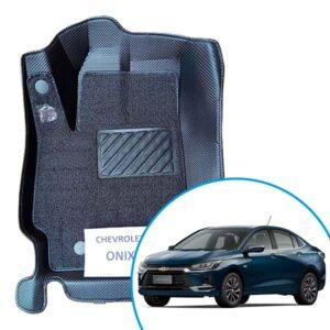 Alfombras termoformadas 3D para Chevrolet Onix. Protección contra agua, barro y polvo, con ajuste perfecto, cobertura completa y excelente terminación.