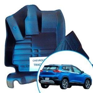 Alfombras termoformadas 3D para Chevrolet Tracker. Protección contra agua, barro y polvo, con ajuste perfecto, cobertura completa y excelente terminación.
