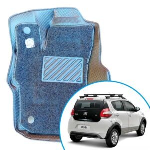 Alfombras termoformadas 3D para Fiat Mobi. Protección contra agua, barro y polvo, con ajuste perfecto, cobertura completa y excelente terminación.