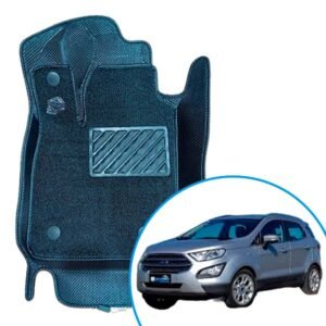 Alfombras termoformadas 3D para Ford EcoSport. Protección contra agua, barro y polvo, con ajuste perfecto, cobertura completa y excelente terminación.