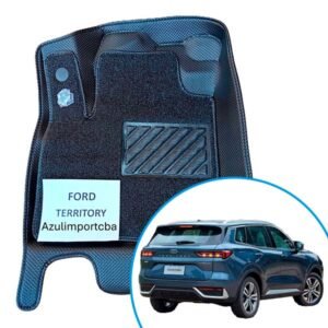 Alfombras termoformadas 3D para Ford Territory. Protección contra agua, barro y polvo, con ajuste perfecto, cobertura completa y excelente terminación.