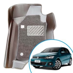 Alfombras termoformadas 3D para Volkswagen Gol Trend. Ajuste preciso, cobertura total y protección contra agua, barro, polvo y desgaste diario.