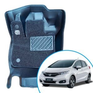 Alfombras termoformadas 3D para Honda Fit. Protección contra agua, barro y polvo, con ajuste perfecto, cobertura completa y excelente terminación.
