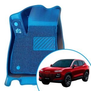 Alfombras termoformadas 3D para Jetour Dashing. Ajuste preciso, cobertura total y protección contra el desgaste diario para el interior de tu vehículo.