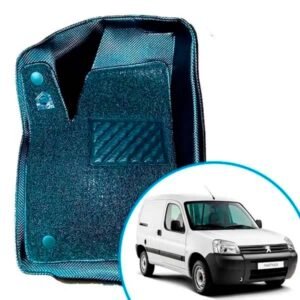 Alfombras termoformadas 3D para Peugeot Partner. Ajuste preciso, cobertura total y alta resistencia para proteger el interior todos los días.