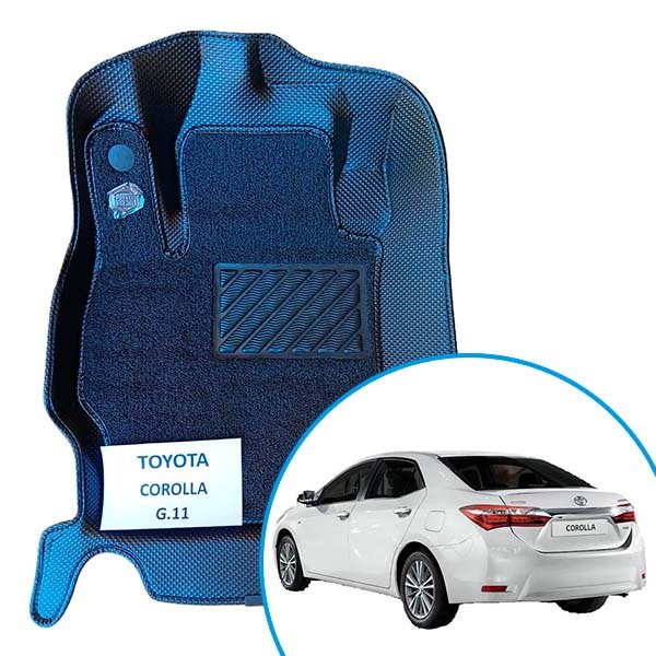 Comprá el cubre alfombra para Toyota Corolla G11. Protección contra barro, agua y desgaste. Material resistente, fácil de limpiar y ajuste perfecto.