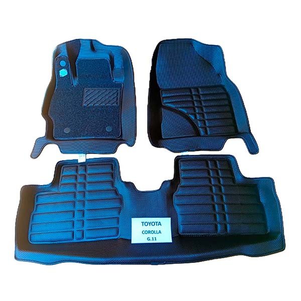 Comprá el cubre alfombra para Toyota Corolla G11. Protección contra barro, agua y desgaste. Material resistente, fácil de limpiar y ajuste perfecto.