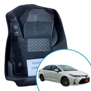 Comprá cubrealfombras termoformadas 3D para Toyota Corolla G12. Ajuste preciso, máxima protección contra agua, barro y polvo. Envíos a todo el país.