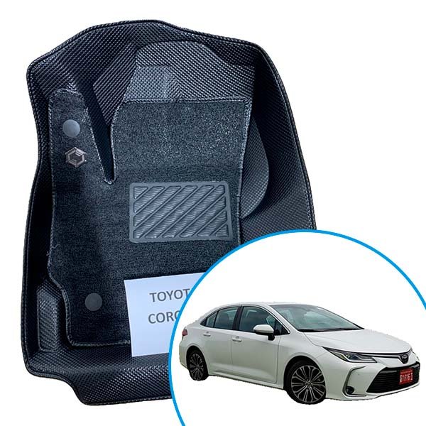 Comprá cubrealfombras termoformadas 3D para Toyota Corolla G12. Ajuste preciso, máxima protección contra agua, barro y polvo. Envíos a todo el país.