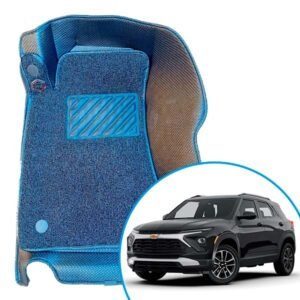 Alfombras termoformadas 3D para Chevrolet Trailblazer. Protección contra agua, barro y polvo, con ajuste perfecto, cobertura completa y excelente terminación.