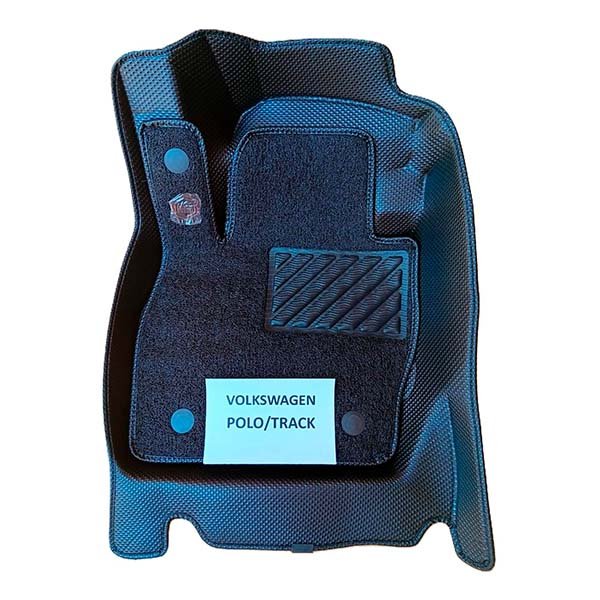 Alfombras termoformadas 3D para Volkswagen Polo. Ajuste preciso, cobertura total y protección contra agua, barro, polvo y desgaste diario.