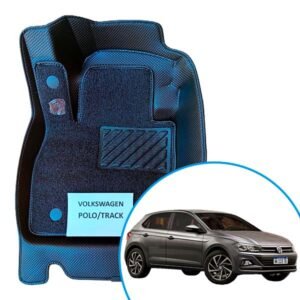 Alfombras termoformadas 3D para Volkswagen Polo. Ajuste preciso, cobertura total y protección contra agua, barro, polvo y desgaste diario.