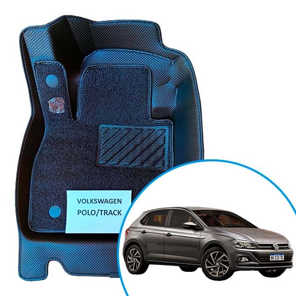 Alfombras termoformadas 3D para Volkswagen Polo. Ajuste preciso, cobertura total y protección contra agua, barro, polvo y desgaste diario.