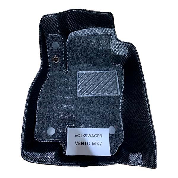 Alfombras termoformadas 3D para Volkswagen Vento MK7. Ajuste preciso, cobertura total y protección contra agua, barro, polvo y desgaste diario.