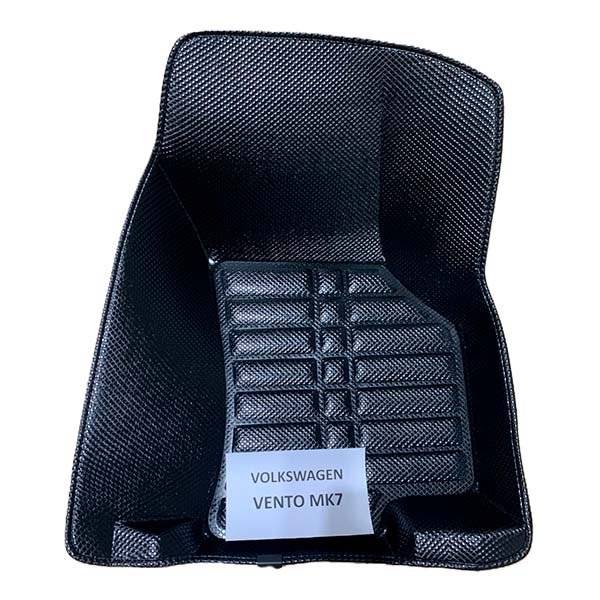 Alfombras termoformadas 3D para Volkswagen Vento MK7. Ajuste preciso, cobertura total y protección contra agua, barro, polvo y desgaste diario.